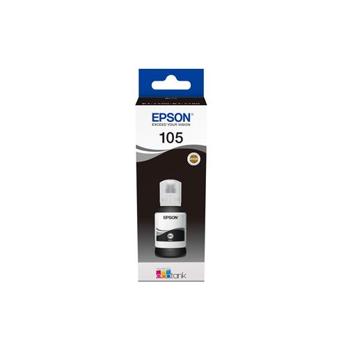 Epson 105 EcoTank Pigment Black ink bottle Original Black Epson - EcoTank ET-7750 - EcoTank ET-7700 140 ml Inkjet printing