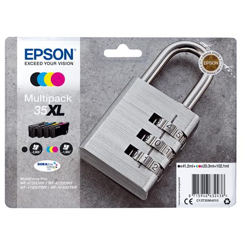 Epson Padlock 35XL DURABrite Ultra Multipack 4-colours Ink