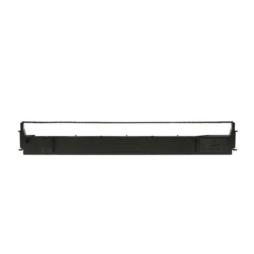 Epson SIDM Black Ribbon Cartridge. Compatibility: Epson LX-1350 LX-1170II LX-1170 Printing colours: Black Print technology: Dot matrix. Package width: 30 mm Package depth: 500 mm Package height: 90 mm. Products per pallet: 1600 pc(s)