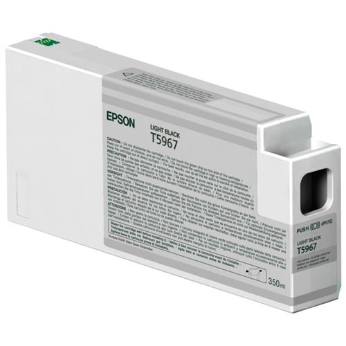 Epson Singlepack Light Black T596700 UltraChrome HDR 350 ml. Colour ink type: Pigment-based ink Black ink volume: 350 ml Printing colours: Light black Quantity per pack: 1 pc(s)