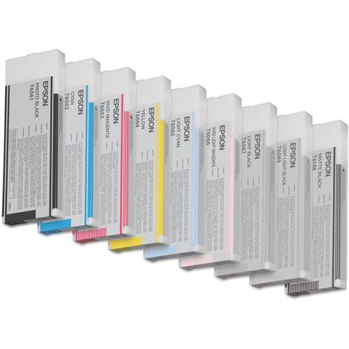 Epson Singlepack Light Black T606700 220 ml. Colour ink type: Pigment-based ink Black ink volume: 220 ml Supply type: Single pack Printing colours: Black Quantity per pack: 1 pc(s)