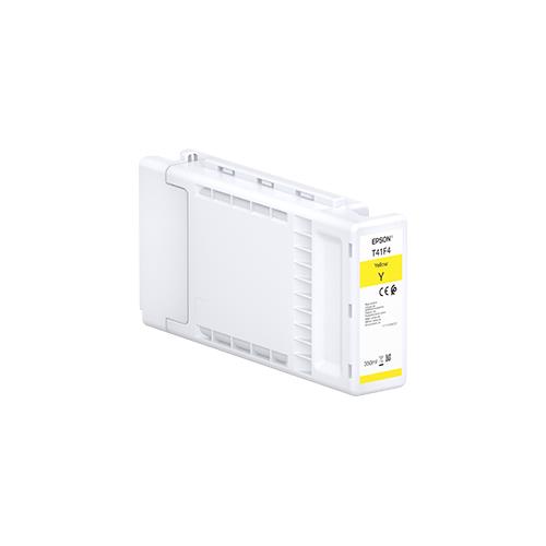 Epson Singlepack UltraChrome XD2 T41F440 Yellow 350ml. Colour ink type: Pigment-based ink Colour ink volume: 350 ml Printing colours: Yellow Quantity per pack: 1 pc(s)
