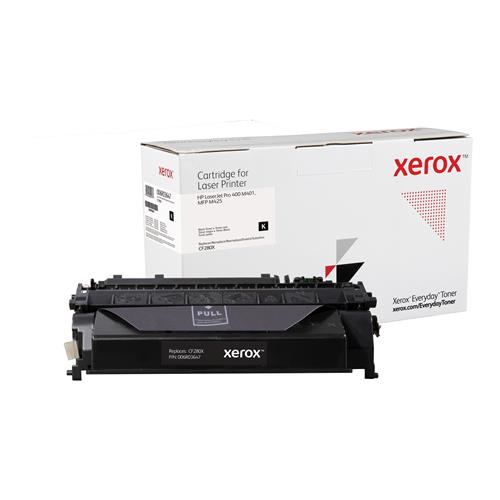 Everyday Black Toner by Xerox compatible with HP 80X (CF280X) High capacity