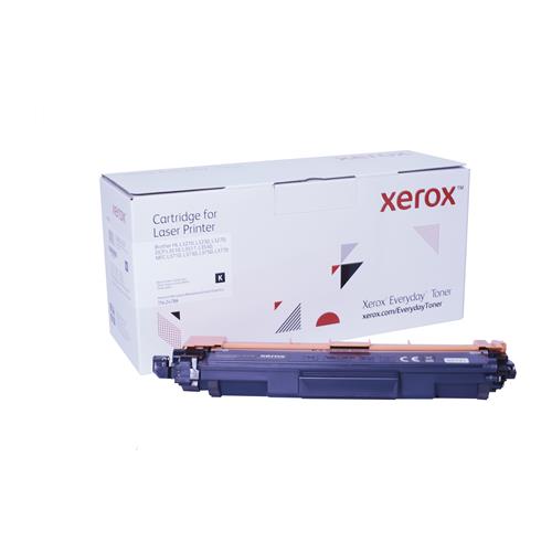 Everyday Black Toner by Xerox compatible with Brother TN247BK High capacity