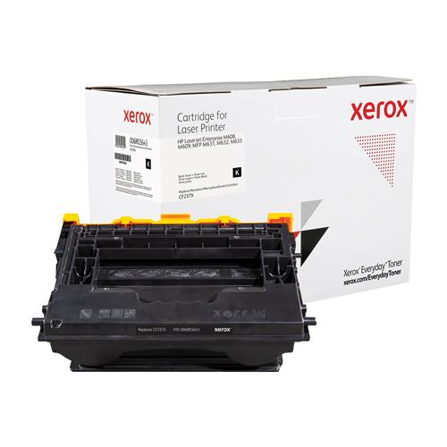 Everyday Black Toner by Xerox compatible with HP 37X (CF237X) High capacity