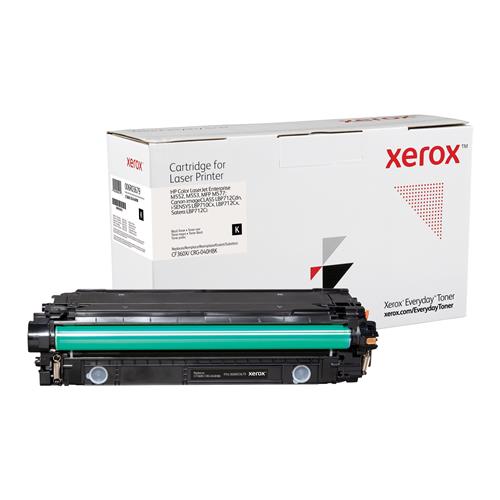 Everyday Black Toner by Xerox compatible with HP 508X (CF360X) High capacity