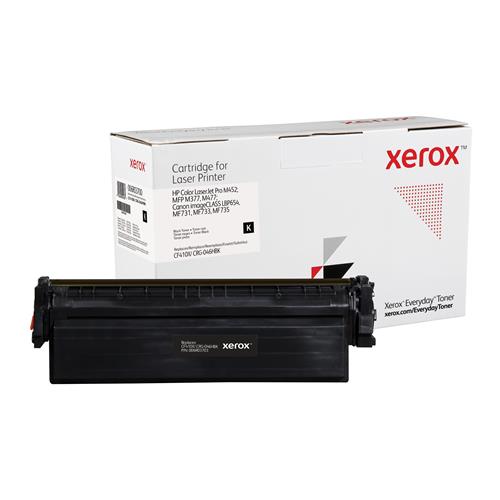 Everyday Black Toner by Xerox compatible with HP 410X (CF410X) High capacity