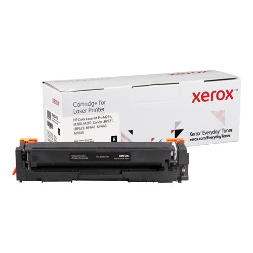 Everyday Black Toner by Xerox compatible with HP 203X (CF540X) High capacity