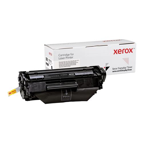 Everyday Black Toner by Xerox compatible with HP 12A (Q2612A) Standard capacity