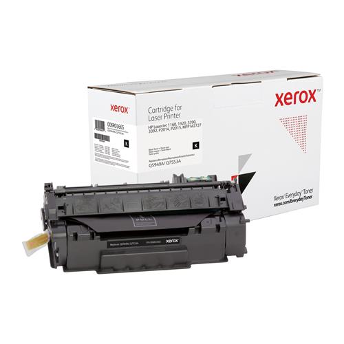 Everyday Black Toner by Xerox compatible with HP 49A 53A (Q5949A/ Q7553A) Standard capacity
