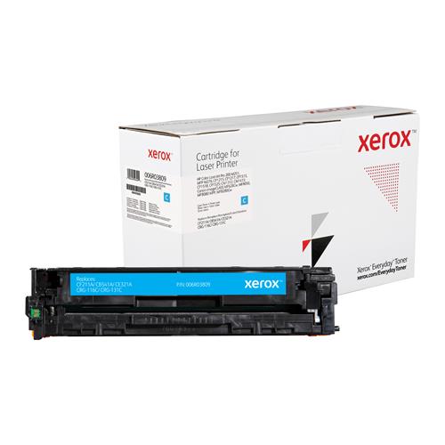 Everyday Cyan Remanufactured Toner by Xerox compatible with HP 131A (CF211A) Standard capacity