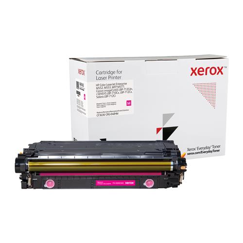 Everyday Magenta Toner by compatible with HP 508X (CF363X) High capacity. Colour toner page yield: 9500 pages Black toner page yield: 9500 pages Printing colours: Magenta Quantity per pack: 1 pc(s)
