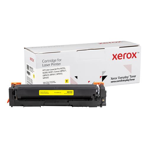 Everyday Yellow Toner by Xerox compatible with HP 203X (CF542X) High capacity