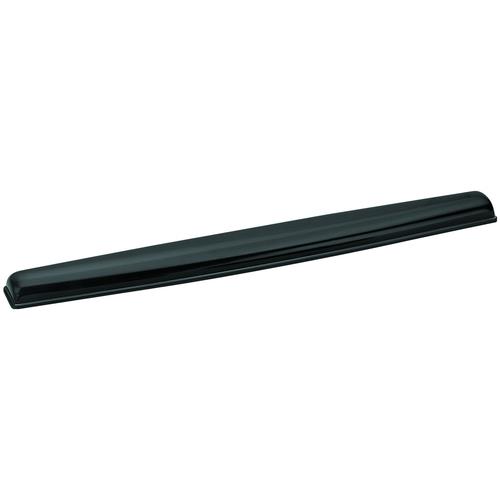 Fellowes Keyboard Wrist Rest - Crystals Gel Wrist Rest with Non Skid Rubber Base - Ergonomic Wrist Support for Computer Laptop Home Office Use - Black Black Polyurethane 5 year(s) 480 mm 57 mm 26 mm