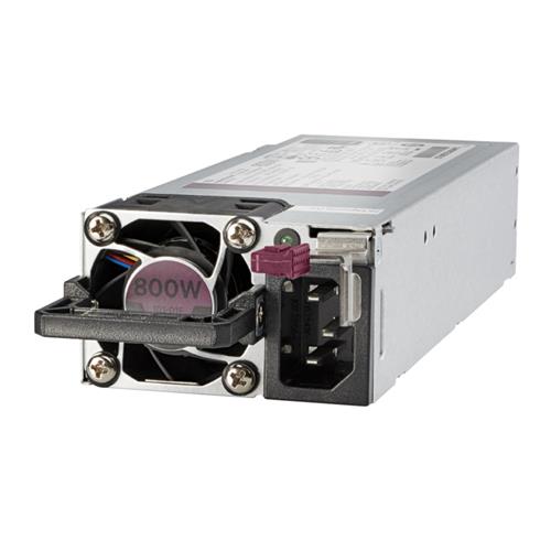 HPE 800W Flex Slot Titanium Hot Plug Low Halogen Power Supply Kit 800 W 200 - 240 V 96% Server Flex ATX 80 PLUS Platinum