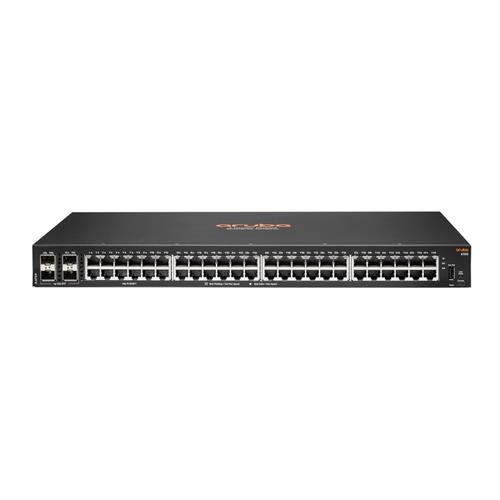 HPE Aruba Networking CX 6100 48G 4SFP+ Switch Managed L3 Gigabit Ethernet (10/100/1000) Rack mounting 1U