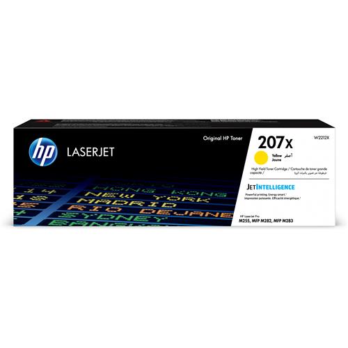 HP 207X High Yield Yellow Original LaserJet Toner Cartridge