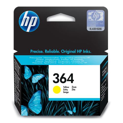 Photos - Ink & Toner Cartridge HP 364 Yellow Original Ink Cartridge CB320EE 
