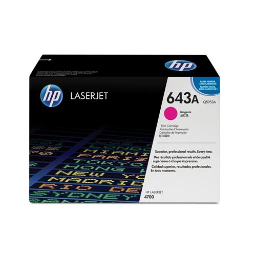 HP 643A Magenta Original LaserJet Toner Cartridge