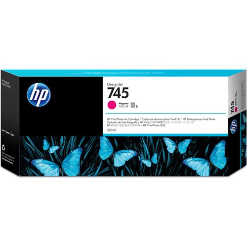 HP 745 300-ml DesignJet Magenta Ink Cartridge HP DesignJet Z2600 PostScript Printer HP DesignJet Z5600 PostScript Printer Thermal inkjet Magenta Singapore 283 mm 41 mm