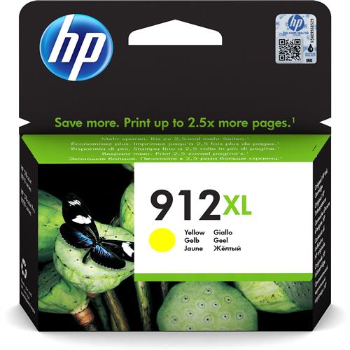 HP 912XL High Yield Yellow Original Ink Cartridge
