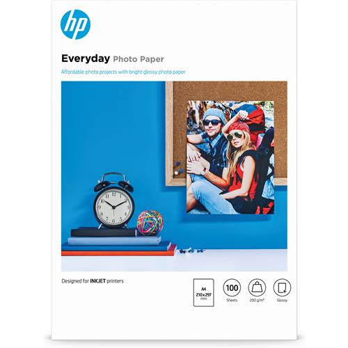 HP Everyday Photo Paper Glossy 200 g/m2 A4 (210 x 297 mm) 100 sheets