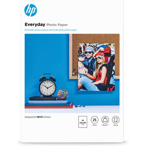 HP Everyday Photo Paper Glossy 200 g/m2 A4 (210 x 297 mm) 25 sheets