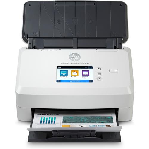 HP ScanJet Enterprise Flow N7000 snw1 Sheet-fed scanner 600 x 600 DPI A4 White