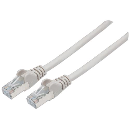 Photos - Ethernet Cable INTELLINET Network Patch Cable Cat6 20m Grey Copper S/FTP LSOH / LSZH PVC RJ45 Gold Plated Contacts Snagless Booted Lifetime 