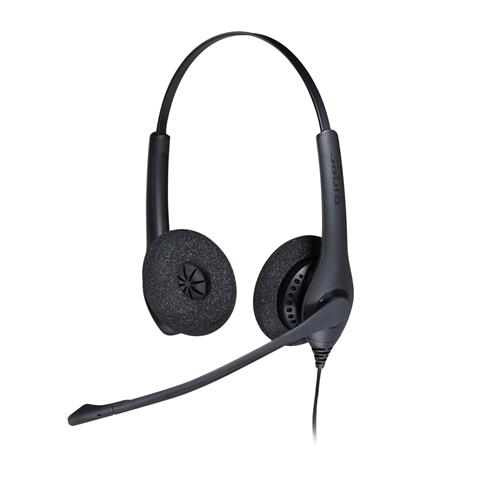 Jabra BIZ 1500 Duo QD EMEA. Product type: Headset. Connectivity technology: Wired Bluetooth. Recommended usage: Office/Call center. Headphone frequency: 20 - 4500 Hz. Cable length: 0.95 m. Weight: 74 g. Product colour: Black