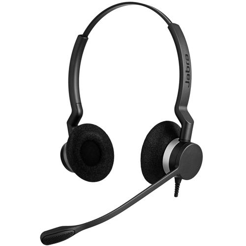Jabra BIZ 2300 Duo NC. Product type: Headset. Connectivity technology: Wired Bluetooth. Recommended usage: Office/Call center. Headphone frequency: 150 - 4500 Hz. Cable length: 1.075 m. Weight: 65 g. Product colour: Black