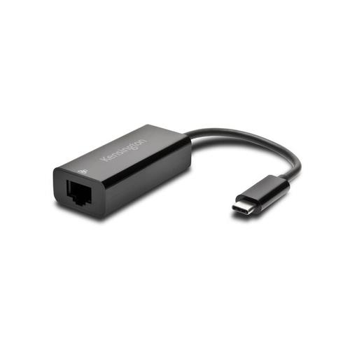 Kensington CA1100E USB-C to Ethernet Adapter. Connectivity technology: Wired Host interface: USB Type-C Interface: Ethernet. Product colour: Black