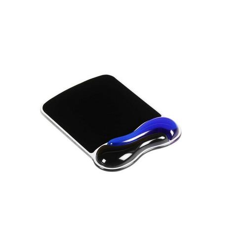 Kensington Duo Gel Mouse Pad Wrist Rest Blue