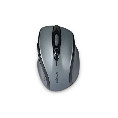 Kensington Pro Fit Mid-Size Wireless Mouse - Graphite Grey. Movement detection technology: Optical Device interface: RF Wireless Movement resolution: 1600 DPI Buttons quantity: 3 Scroll type: Wheel. Product colour: Grey