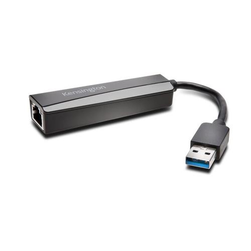 Photos - Card Reader / USB Hub Kensington UA0000E USB-A Ethernet Adapter Black K33981WW 