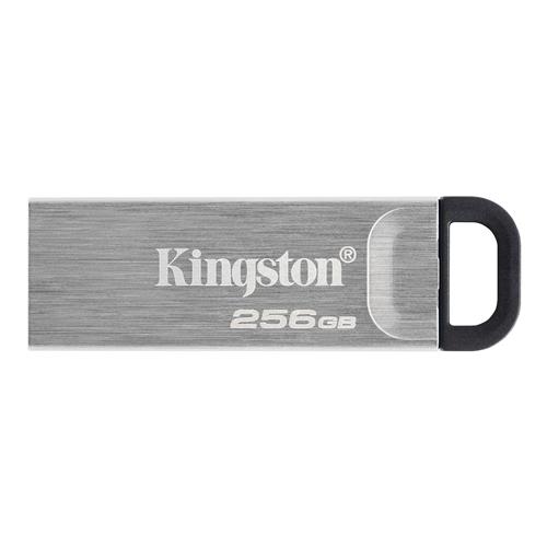 Kingston Technology DataTraveler 256GB Kyson USB Flash Drive. Capacity: 256 GB Device interface: USB Type-A USB version: 3.2 Gen 1 (3.1 Gen 1) Read speed: 200 MB/s Write speed: 60 MB/s. Form factor: Capless. Weight: 4 g. Product colour: Silver