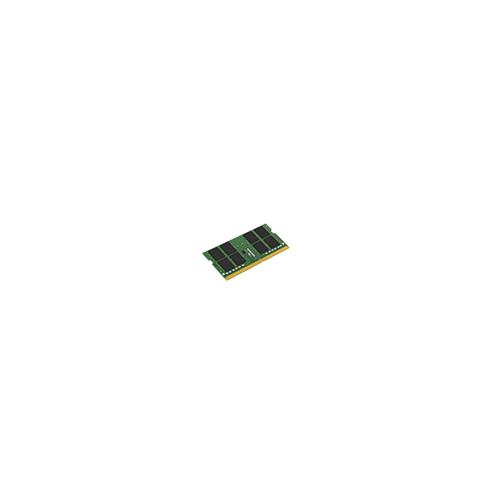 Kingston Technology ValueRAM . Component for: Laptop Internal memory: 16 GB Memory layout (modules x size): 1 x 16 GB Internal memory type: DDR4 Memory form factor: 260-pin SO-DIMM CAS latency: 22