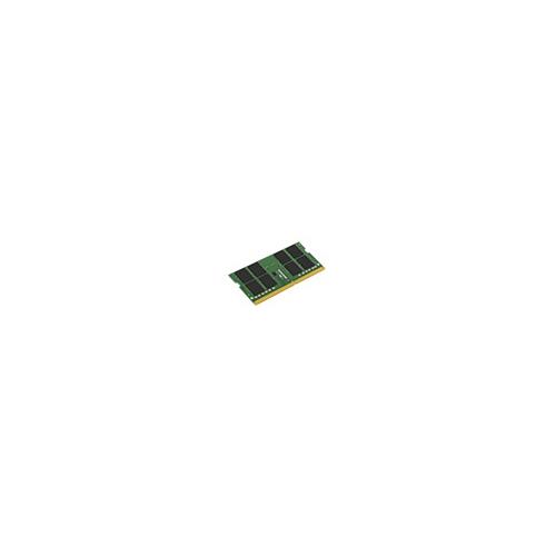 Kingston Technology ValueRAM . Component for: Laptop Internal memory: 32 GB Memory layout (modules x size): 1 x 32 GB Internal memory type: DDR4 Memory form factor: 260-pin SO-DIMM CAS latency: 22