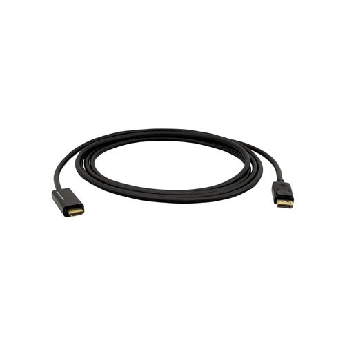 Kramer Electronics C-DPM/HM/UHD-3. Cable length: 0.9 m Connector 1: DisplayPort Connector 2: HDMI Type A (Standard). Quantity per pack: 1 pc(s)
