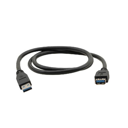 Kramer Electronics USB-A (M) to USB-A (F) 3.0 1.6m USB cable USB 3.2 Gen 1 (3.1 Gen 1) USB A Black