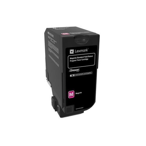 Lexmark 74C2SM0 toner cartridge 1 pc(s) Original Magenta