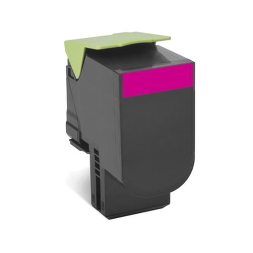 Lexmark 702M R. Colour toner page yield: 1000 pages Printing colours: Magenta Quantity per pack: 1 pc(s)
