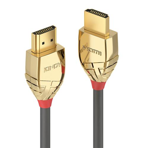 Lindy 10m Standard HDMI Cable Gold Line