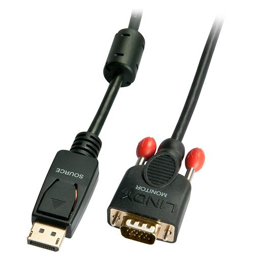 Lindy 2m DisplayPort to VGA Cable