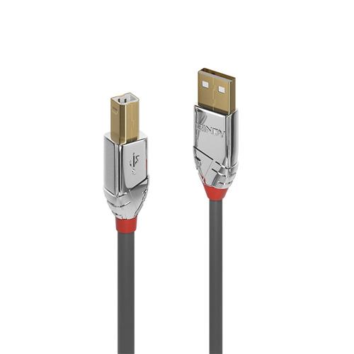 Lindy 2m USB 2.0 Type A to B Cable Cromo Line