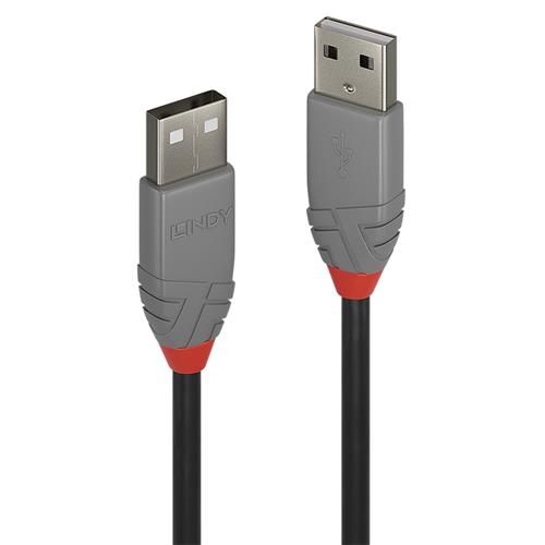 Lindy 5m USB 2.0 Type A to A Cable Anthra Line