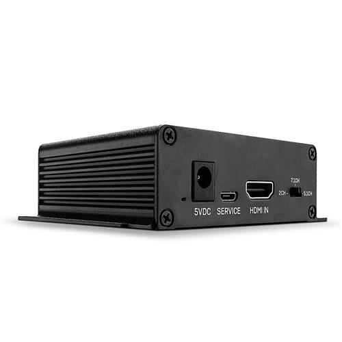 Lindy HDMI 4K60 Audio Extractor. USB connector type: Micro-USB B. Operating voltage: 5 V. Width: 64 mm Depth: 104.4 mm Height: 28.3 mm. Package width: 205 mm Package depth: 57 mm Package height: 151 mm