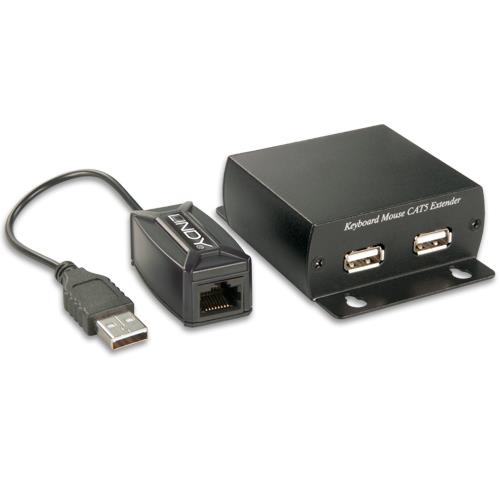 Lindy 300m USB Cat.6 Extender HID. Weight: 150 g