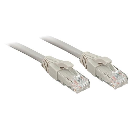 Lindy 5m Cat.6 U/UTP Network Cable Grey