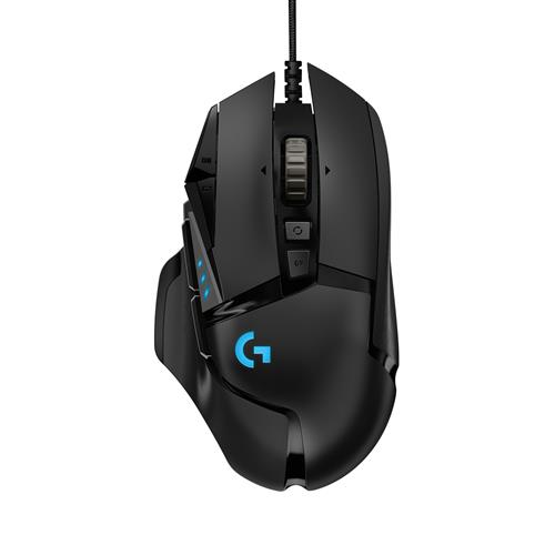Logitech G G502 HERO High Performance Gaming Mouse Right-hand Optical USB Type-A 25600 DPI 1 ms Black